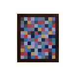 VAN HOOL SIMONNE (° 1945) olieverfschilderij op doek : "Abstracte compositie" - 70 [...]