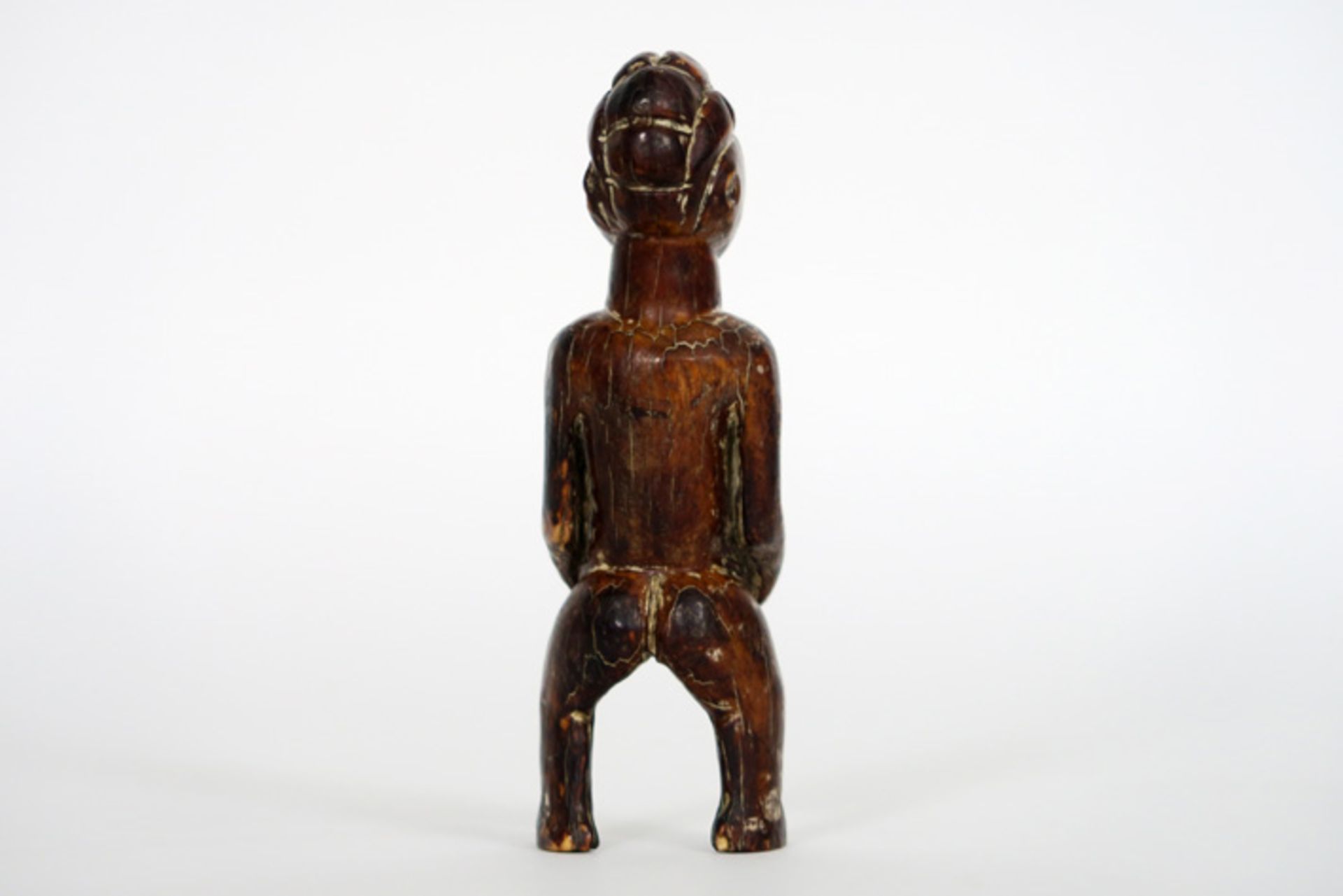 AFRIKA - KONGO sculptuur van de "Kuma" in ivoor met een mooie oude gebruikspatine [...] - Bild 4 aus 4