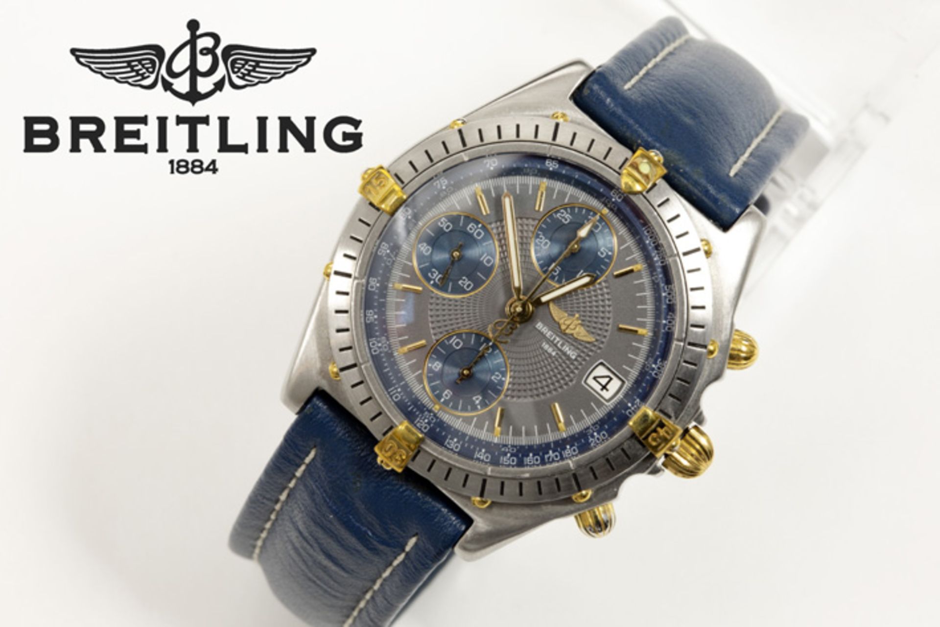 BREITLING volledig origineel automatisch chronograaf polshorloge - model "Chronomat" [...]