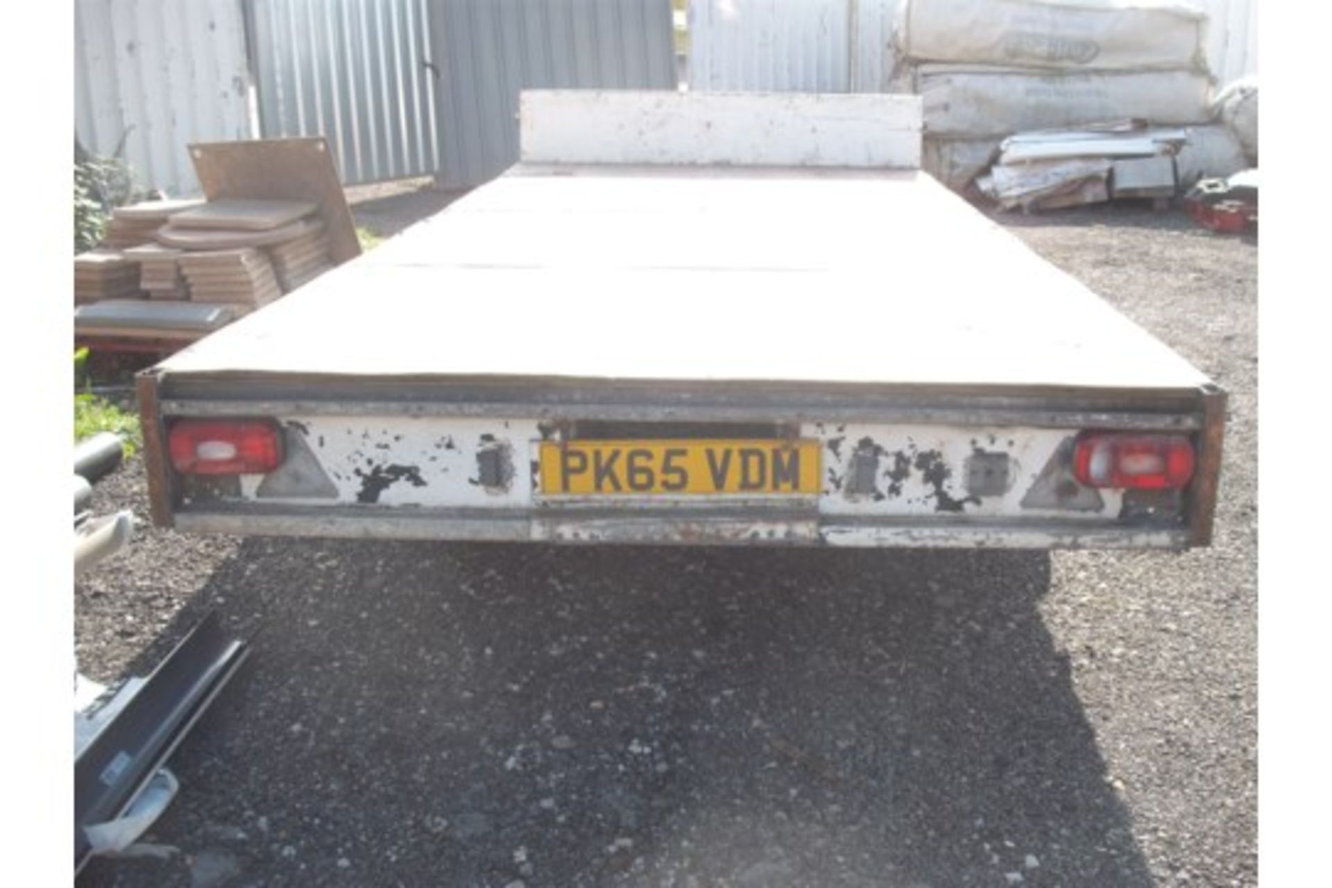 IFOR WILLIAMS TWIN AXLE FLAT BED TRAILER