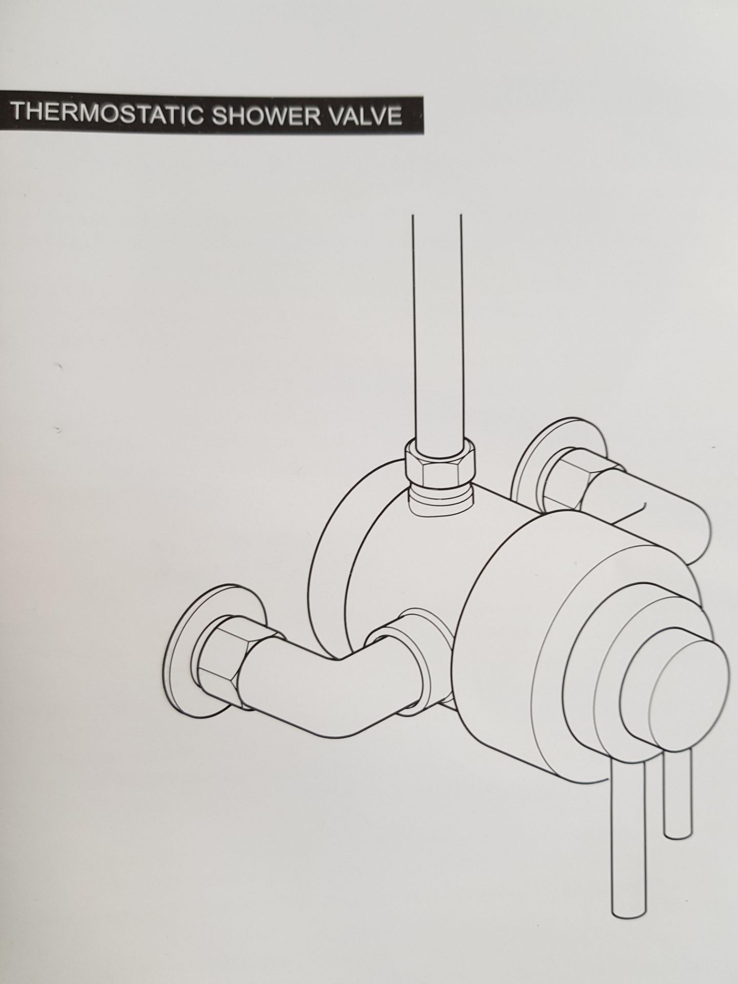 THERMOSTATIC SHOWER VALVE / RADIATOR VALVE A - Image 2 of 2