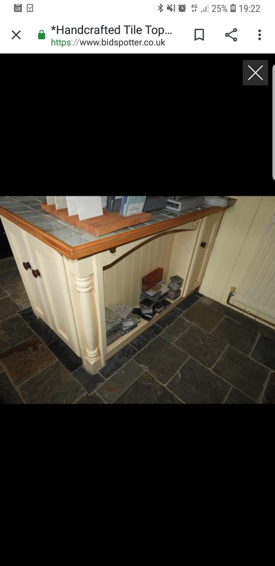 EX DISPLAY BESPOKE KITCHEN ISLAND INCLUDES UNDER COUNTER FRIDGE