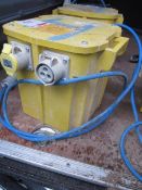 Site transformer, 110v, 2 x 16A and 1 x 32A sockets. Located The Nurseries, New Passage Road,