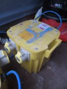 Site transformer, 110v, 2 x 16A and 1 x 32A sockets. Located The Nurseries, New Passage Road,
