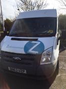 Ford Transit 100 T260 FWD 2198cc diesel panel van. Registration: DN63 UZP. Recorded mileage: 90,