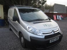 Citroen dispatch 1000 L1H1 En-rise HDI panel van. Registration: WX63 WNG. Recorded Mileage: 54,