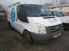 Ford Transit 85 T260M FWD 2198cc diesel panel van. Registration: EX11 BBZ. Recorded mileage: 135,