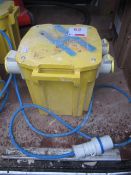 Site transformer, 110v, 2 x 16A and 1 x 32A sockets. Located The Nurseries, New Passage Road,