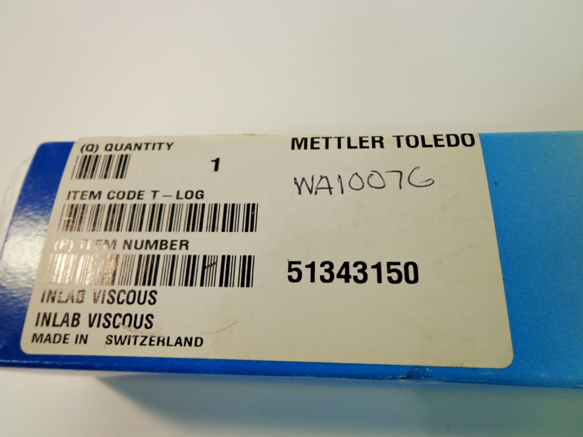 Mettler Toledo Combination pH Electrode InLab Viscous Sensor, 51343150, serial number 0081692 ( - Image 2 of 3