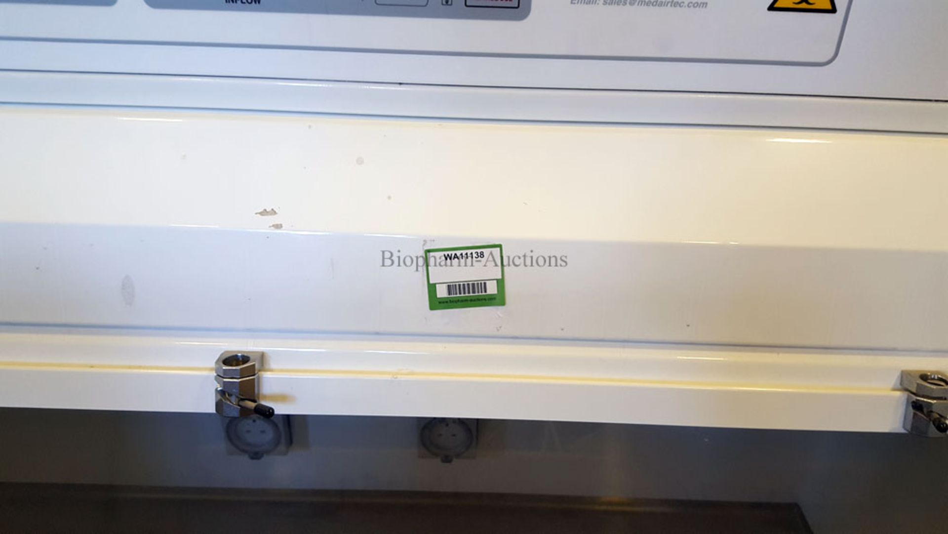BioMAT Class 1 Microbiological safety cabinet, serial number MC 4789-74 (Ref: WA11138) - Image 7 of 8