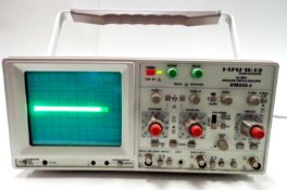 Hameg 35MHz Analog Oscilloscope HM303-6, serial number 032480424 (Ref: WA10841)