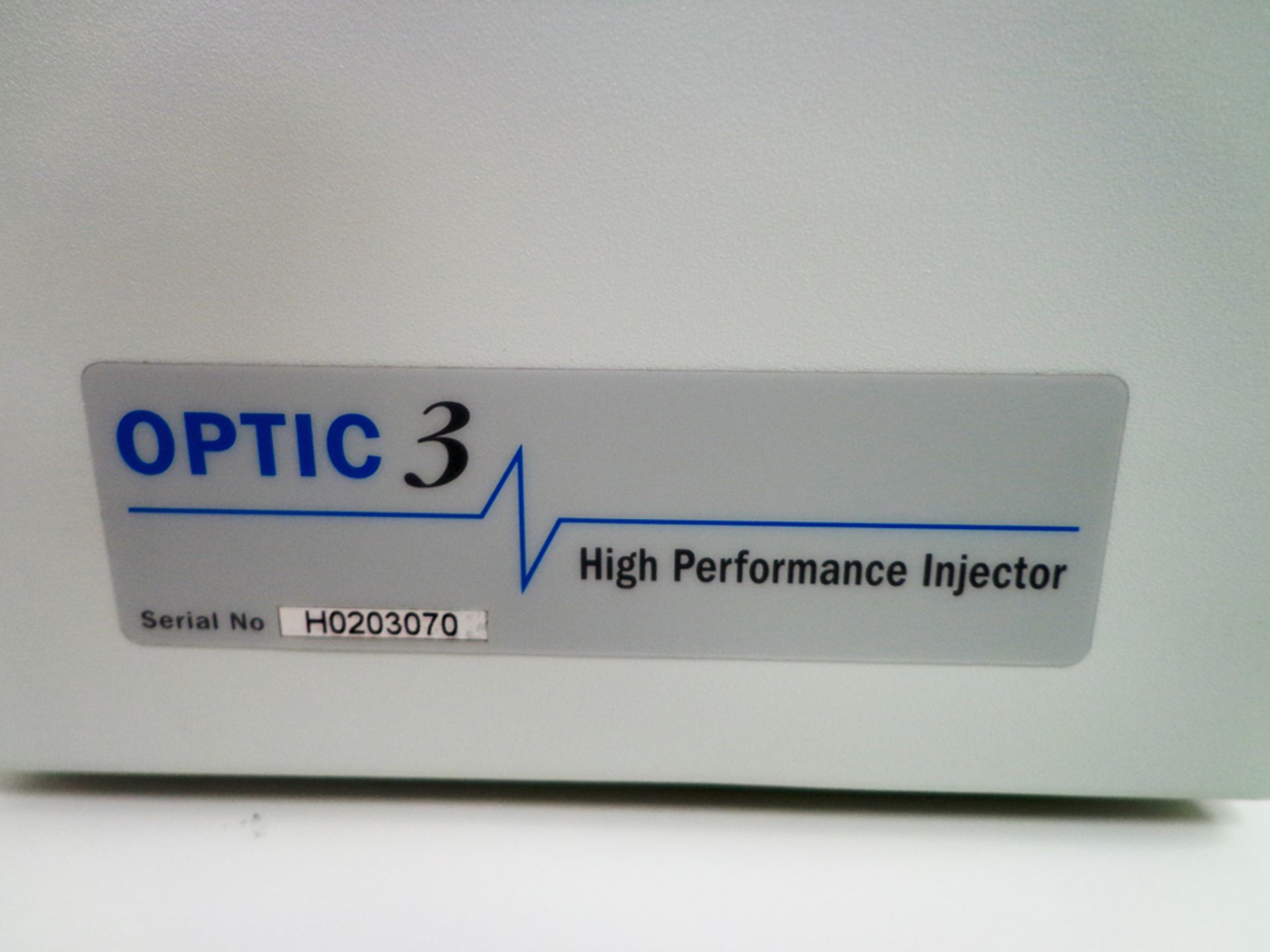 ATAS GL International Optic 3 injector High Performance , serial number H0203070 (Ref: WA10614) - Image 9 of 13