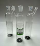 3 x SCHOTT DURAN 500ml screwtop Bottle with drain tap (Ref: WA10815)