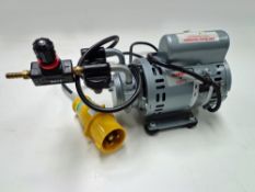 Gast Pumps, Series 1531, serial numbers 59075 + 59027 (Ref: WA10853)