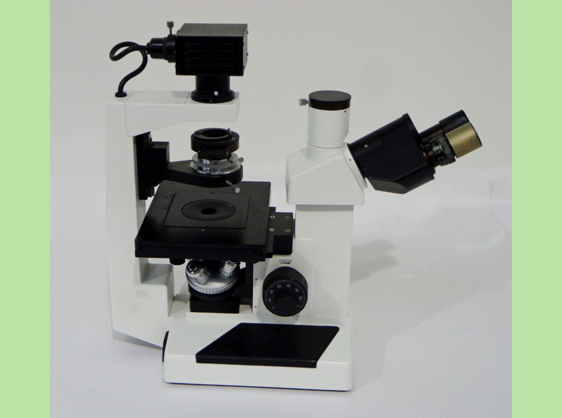 Fisher Scientific Inverso 3600.0000 Inverse Binocular Microscope, serial number 066286 (Ref: - Image 6 of 9