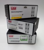 DSI Data Exchange Matrix units, including serial numbers 02945, 02698 (Ref: WA10883)