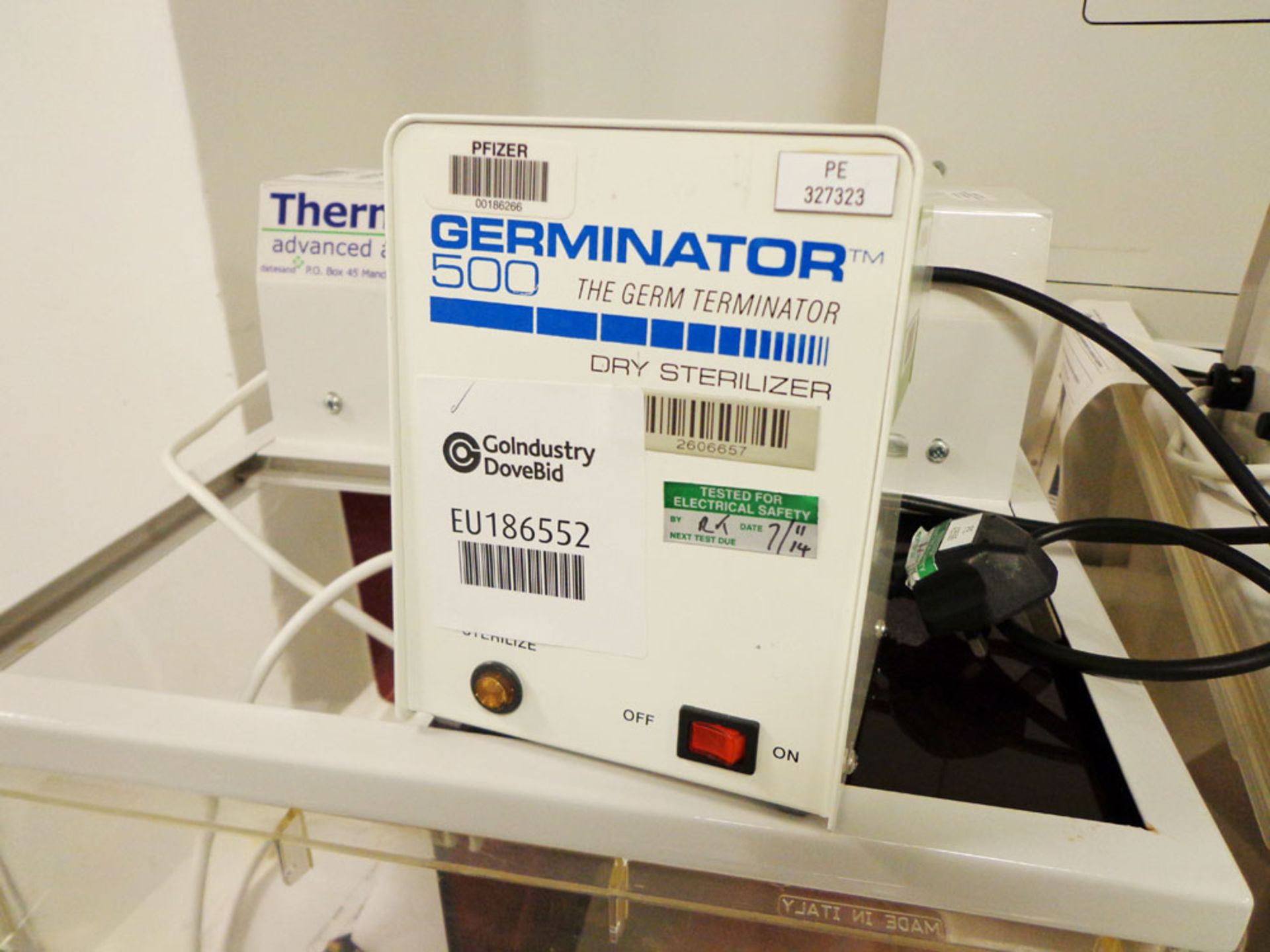 Germinatar 500 Dry Steriliser, serial number 1009 (Ref: WA10343)