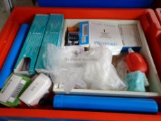Quantity of assorted filter papers and scalpels (Ref: WA12015)