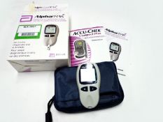 Alpha Trak Blood Glucose monitoring system, serial number VBMN-343-50588 (Ref: WA10857)