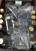 Quantity of glass screw top bottles (Ref: WA11888)