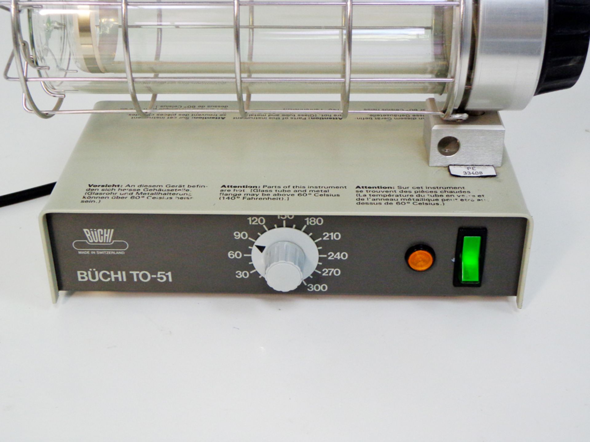 Buchi TO-51 Glass Titrator Oven, serial number 1224709 (Ref: WA11728) - Image 2 of 6