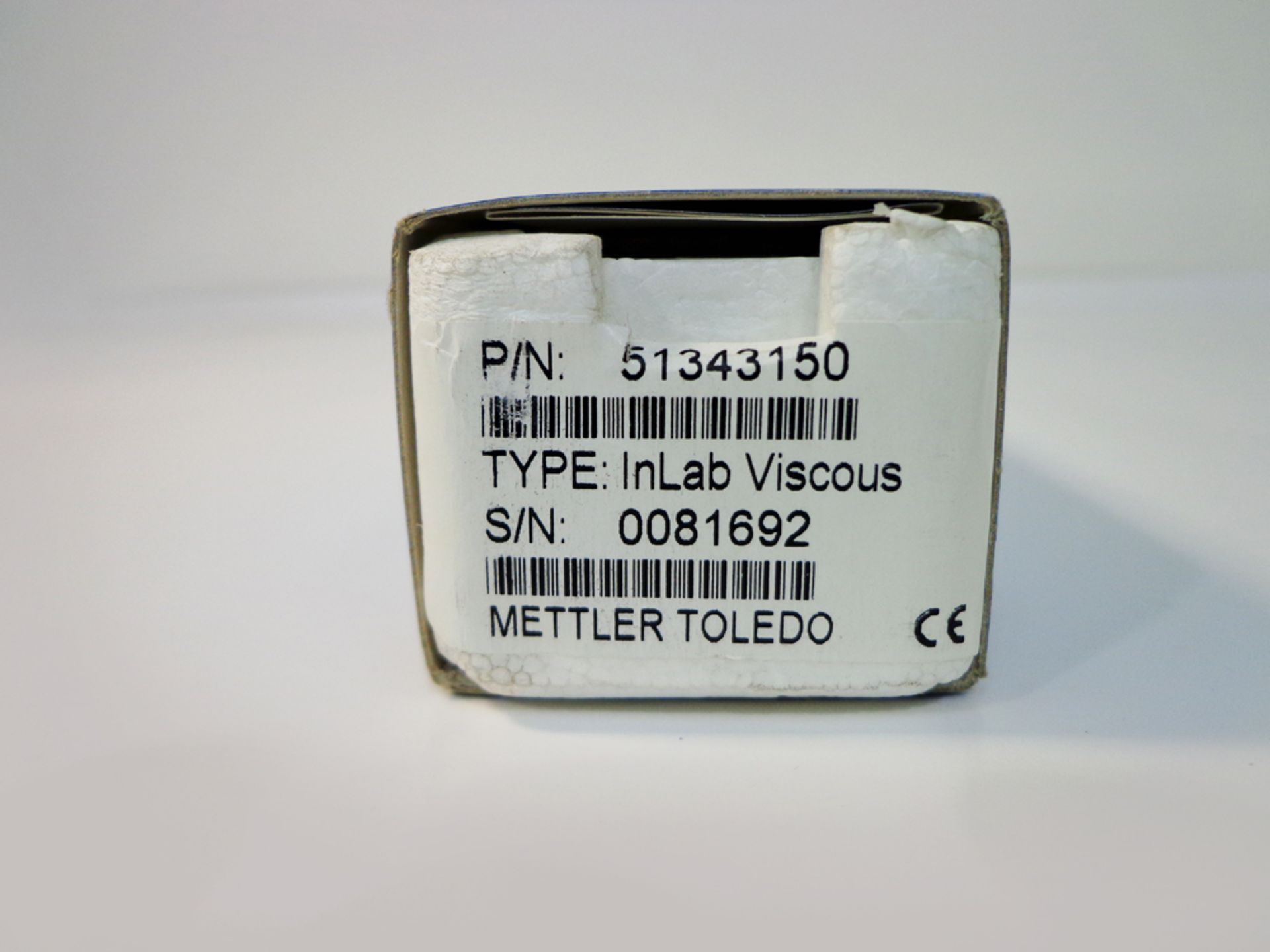 Mettler Toledo Combination pH Electrode InLab Viscous Sensor, 51343150, serial number 0081692 ( - Image 3 of 3