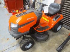 Husqvarna TS138 500cc petrol powered ride-on mower, serial no: 011717 A006306 (2017)