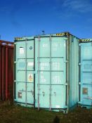 40ft shipping type container, manufacturer no: N55C99CO1971, year: 1999. (Please note: this lot