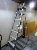 Casco 6 tread, aluminium frame A shape ladder (not BSEN131)