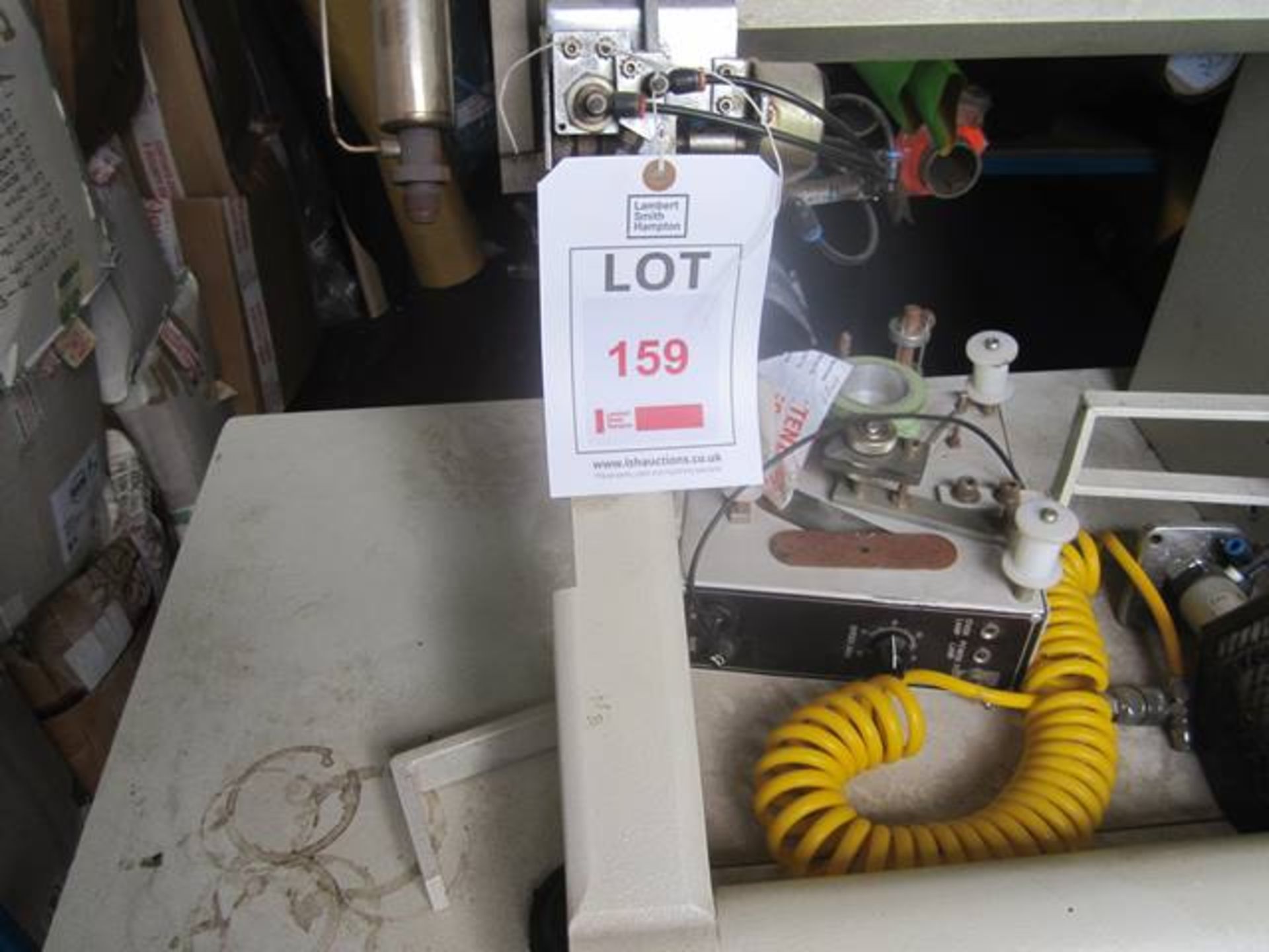 NA Won Machinery Golden Master HTM-3500 hot air seaming machine, serial no: 980918602 (1998) (out of - Image 3 of 4