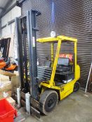 Eagle 7/25 LPG powered duplex mast, counterbalance forklift truck, serial no: 930t/F/4253/725,