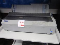 Epson LQ-2090 dot matrix printer and Epson LQ-300+ dot matrix printer