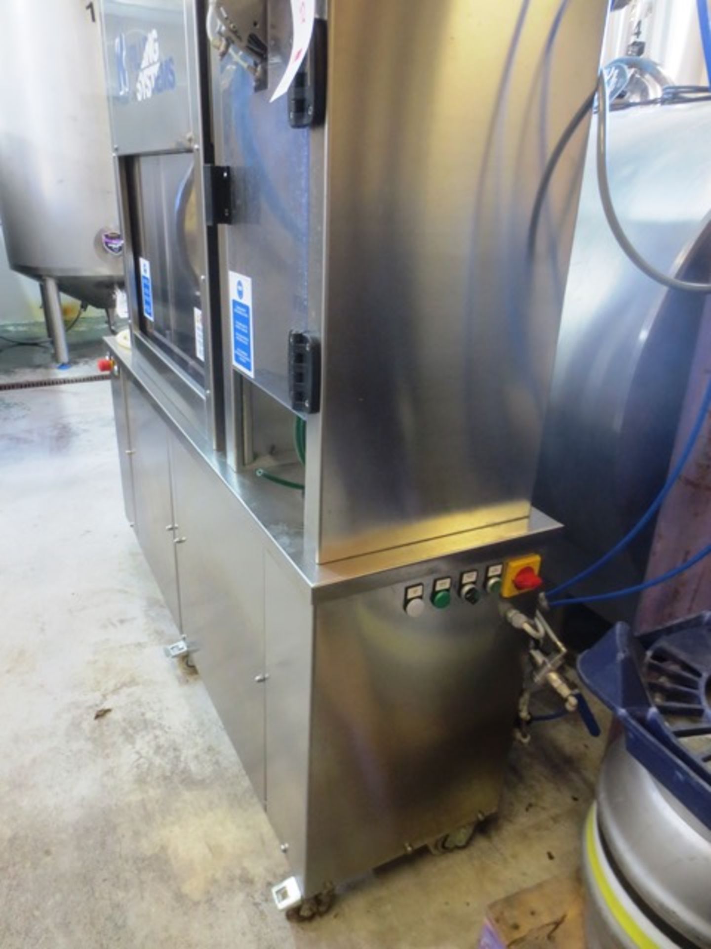 IC Filling Systems stainless steel 4 head bottle filler and capping station, model 441 Compact - Image 4 of 4
