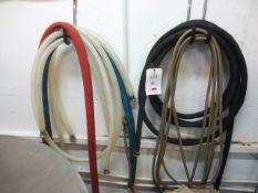 Five various hoses (as lotted)