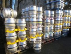 24 - 9 gallon casks (Firkins) (photograph shows casks located at this brewery, but is provided for