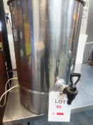 Burco, stainless steel water heater