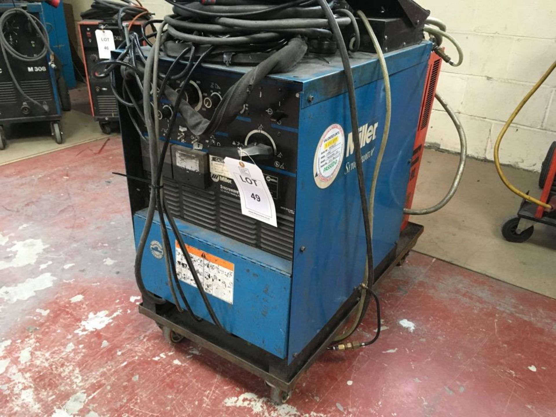 Miller Syncrowave 250 AC/DC tig welder - Image 2 of 4