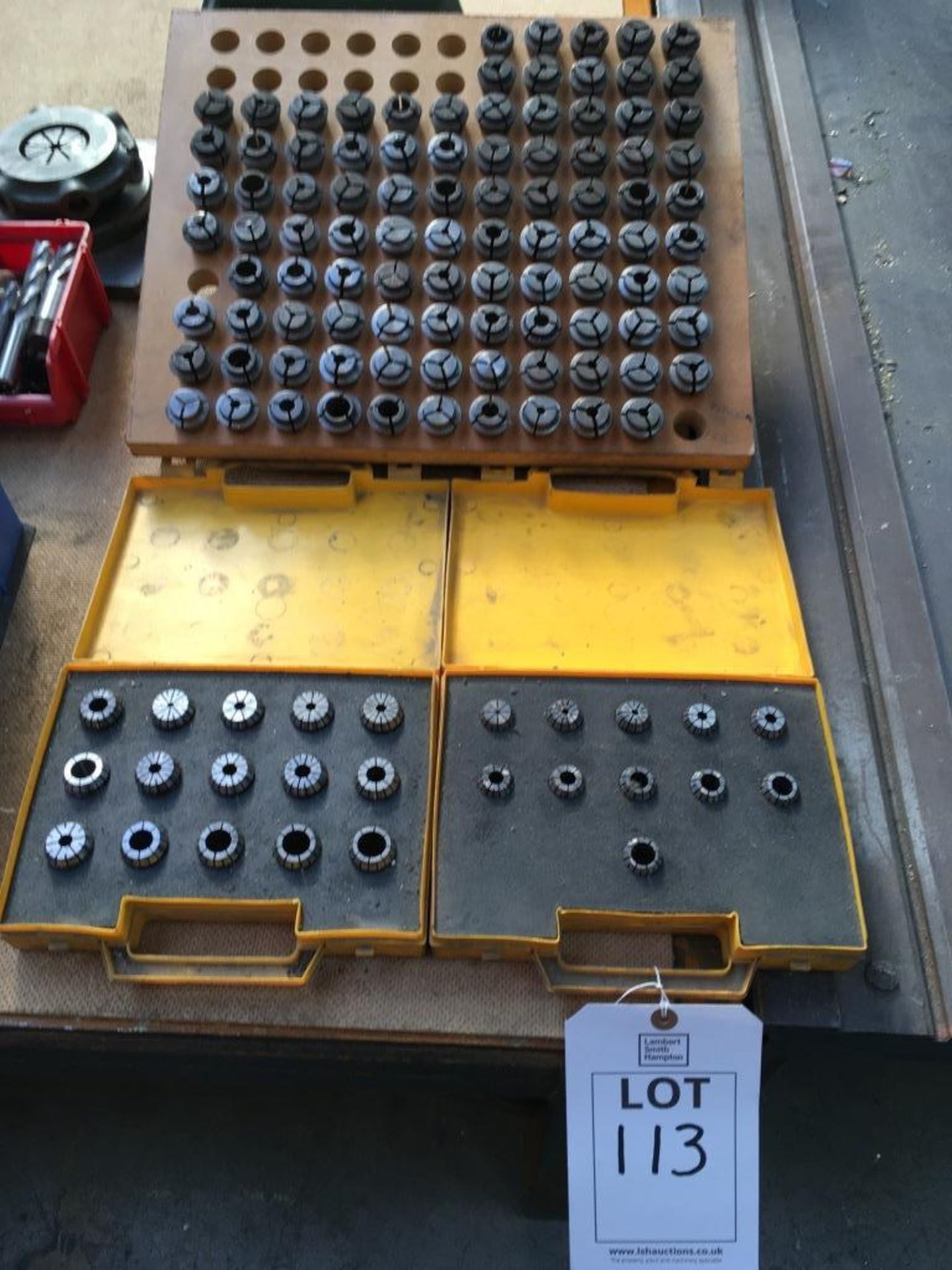 A quantity of collets, tool holders, chuck jaws and drill bits - Image 2 of 6