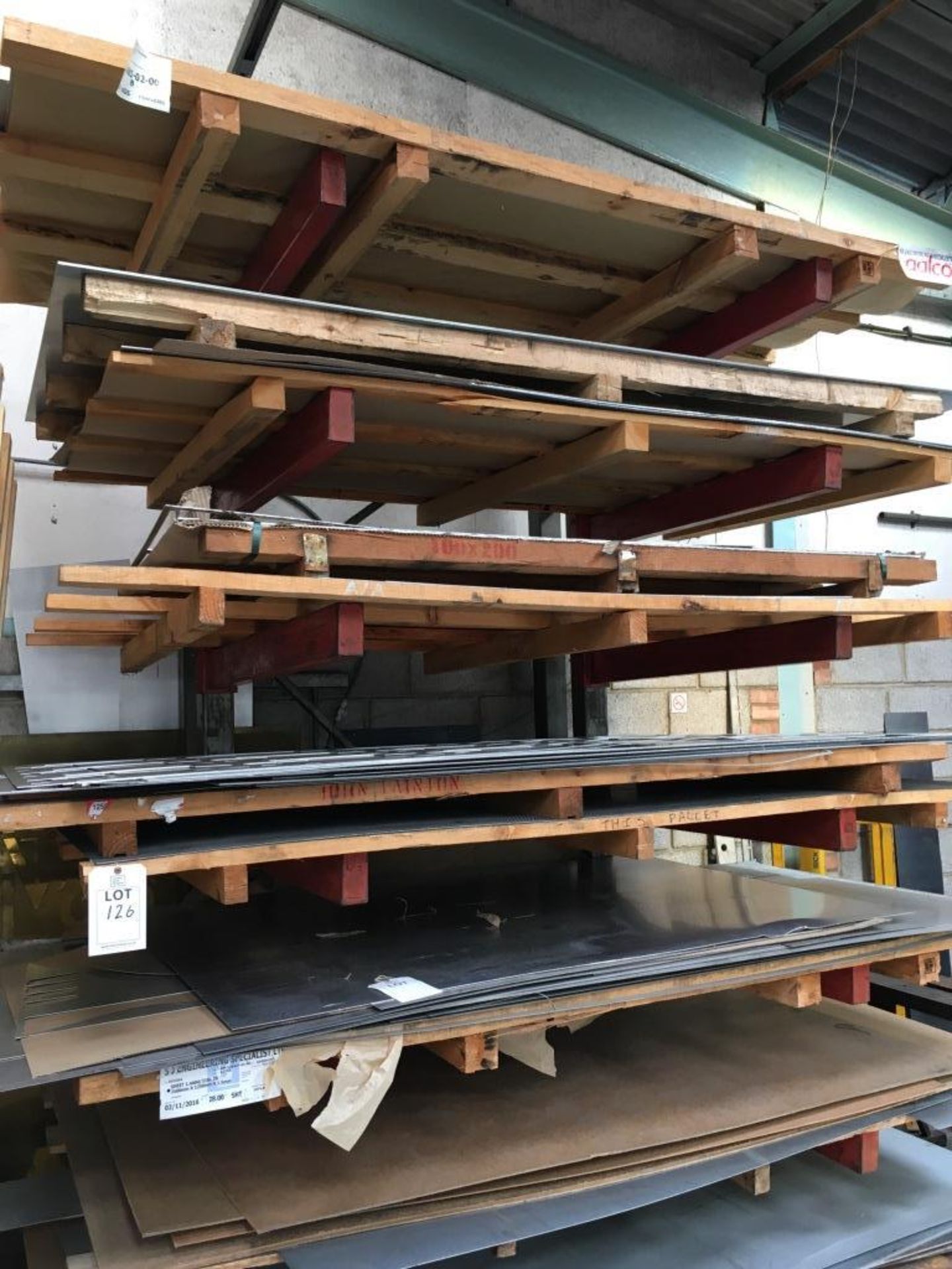 The stock of metal and offcuts, as lotted. To be collected by Wednesday 20th February 2019 - Image 5 of 9