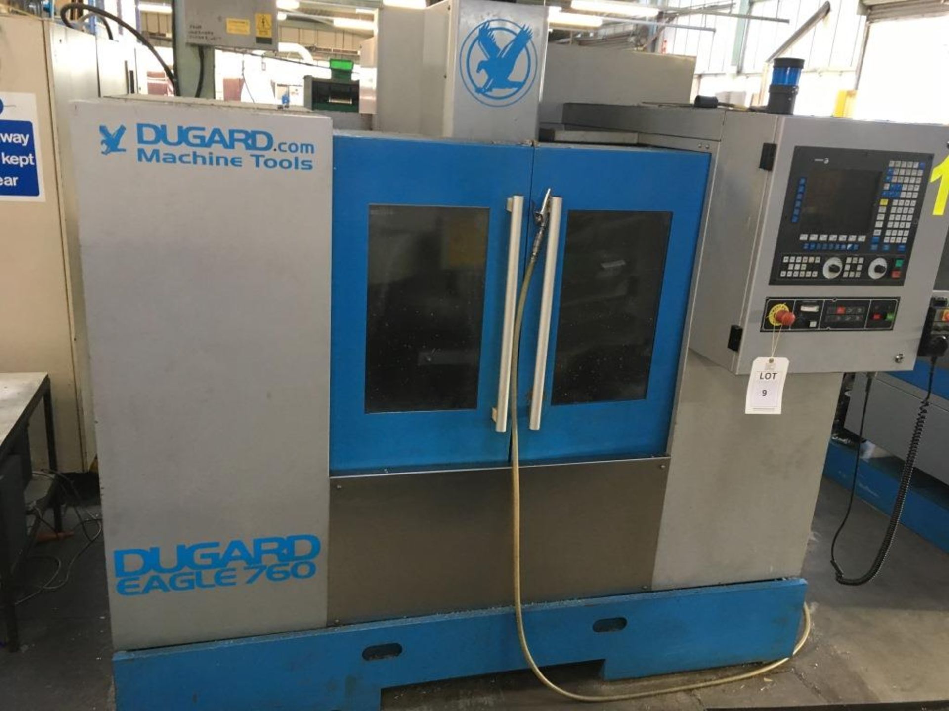 Dugard Eagle 760 machining centre Year of manufacture: 2007, Serial No. 072121126 with Fagor - Image 2 of 10