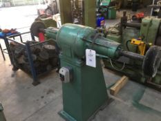 Double ended spindle polisher with additional polishing heads. This lot cannot be confirmed to be in