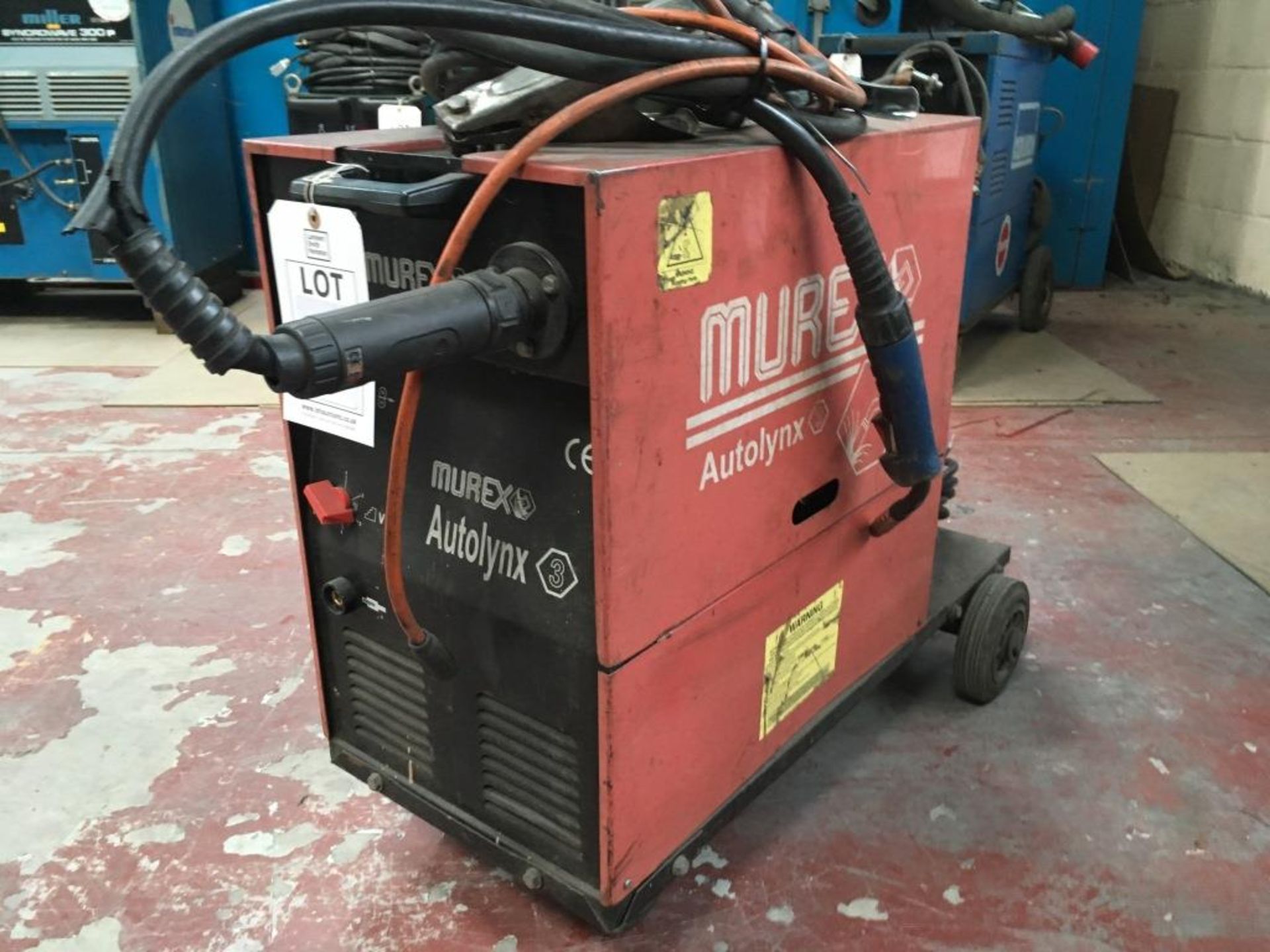 Murex Autolynx 3 mig welder, Serial no. 99A/0274 - Image 2 of 3