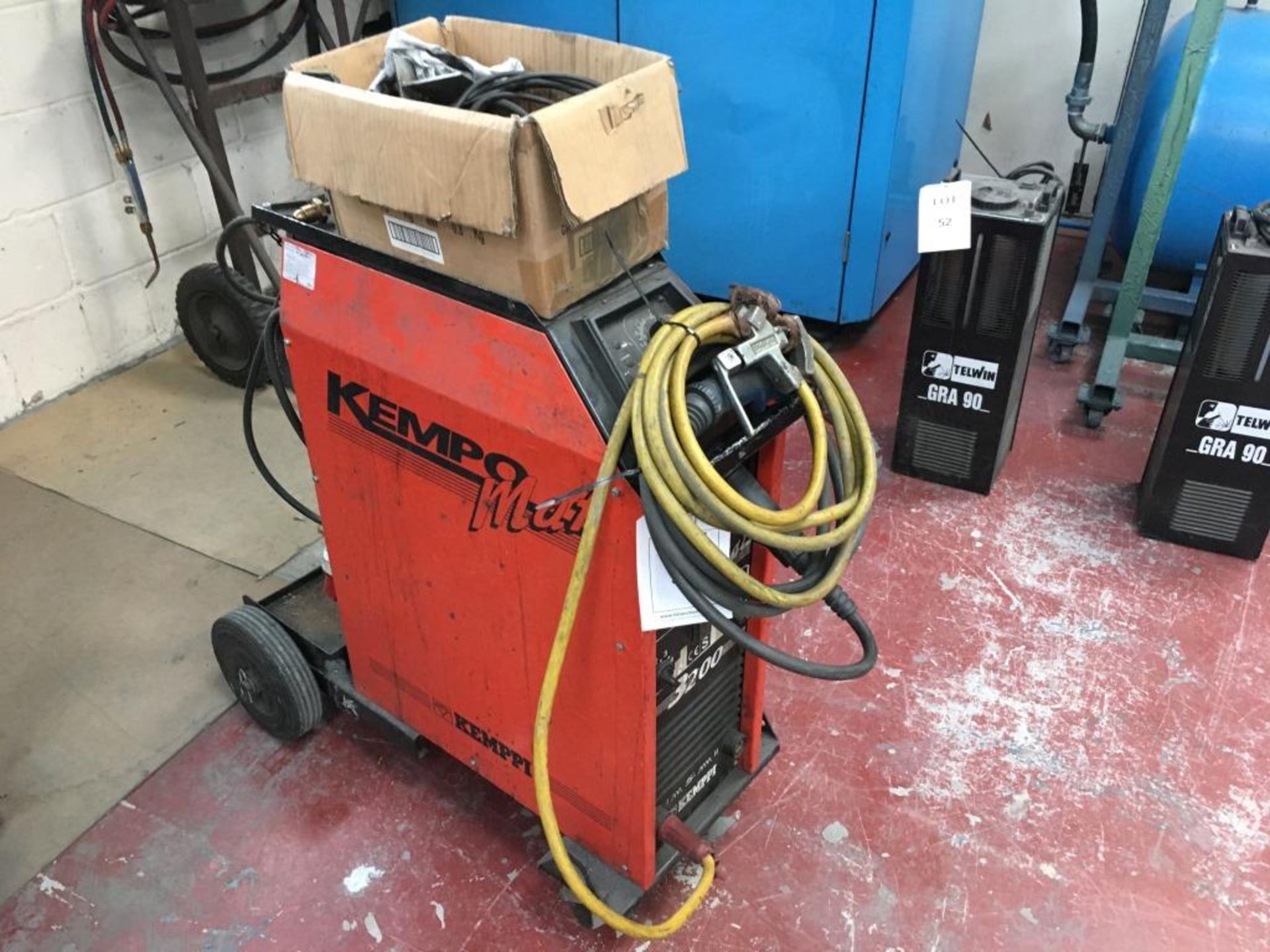 Kemppi Kempo mat 3200 mig welder