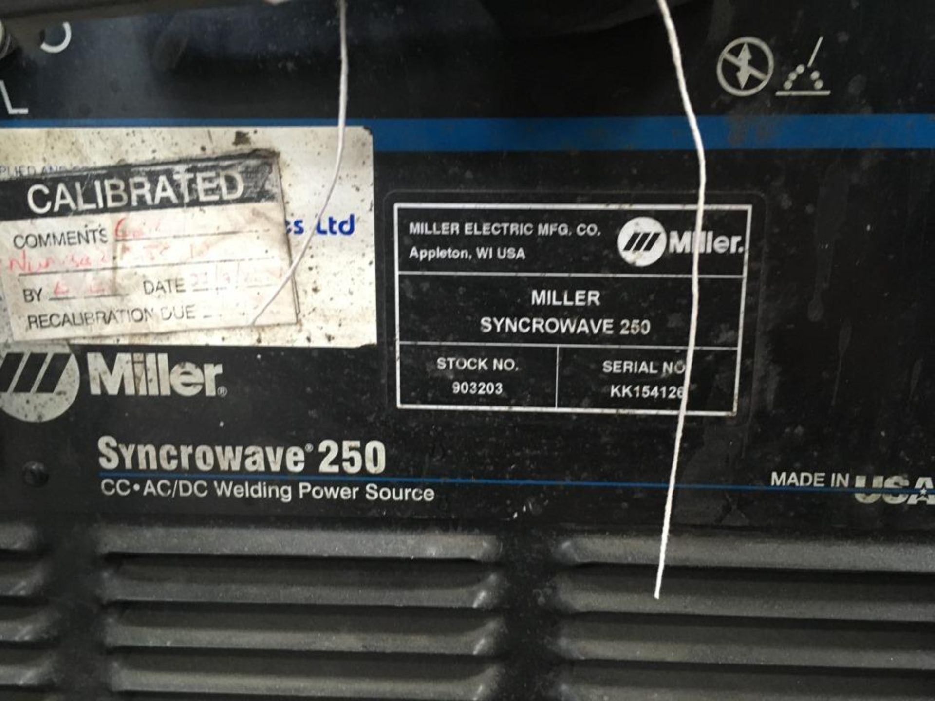 Miller Syncrowave 250 AC/DC tig welder - Image 3 of 4