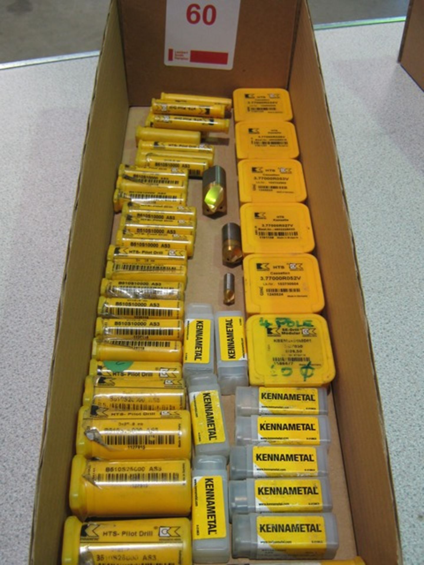 Box of Kennametal Pilot Drills and Tip Sets