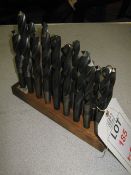 Quantity 2 Morse Taper Drills In Stand