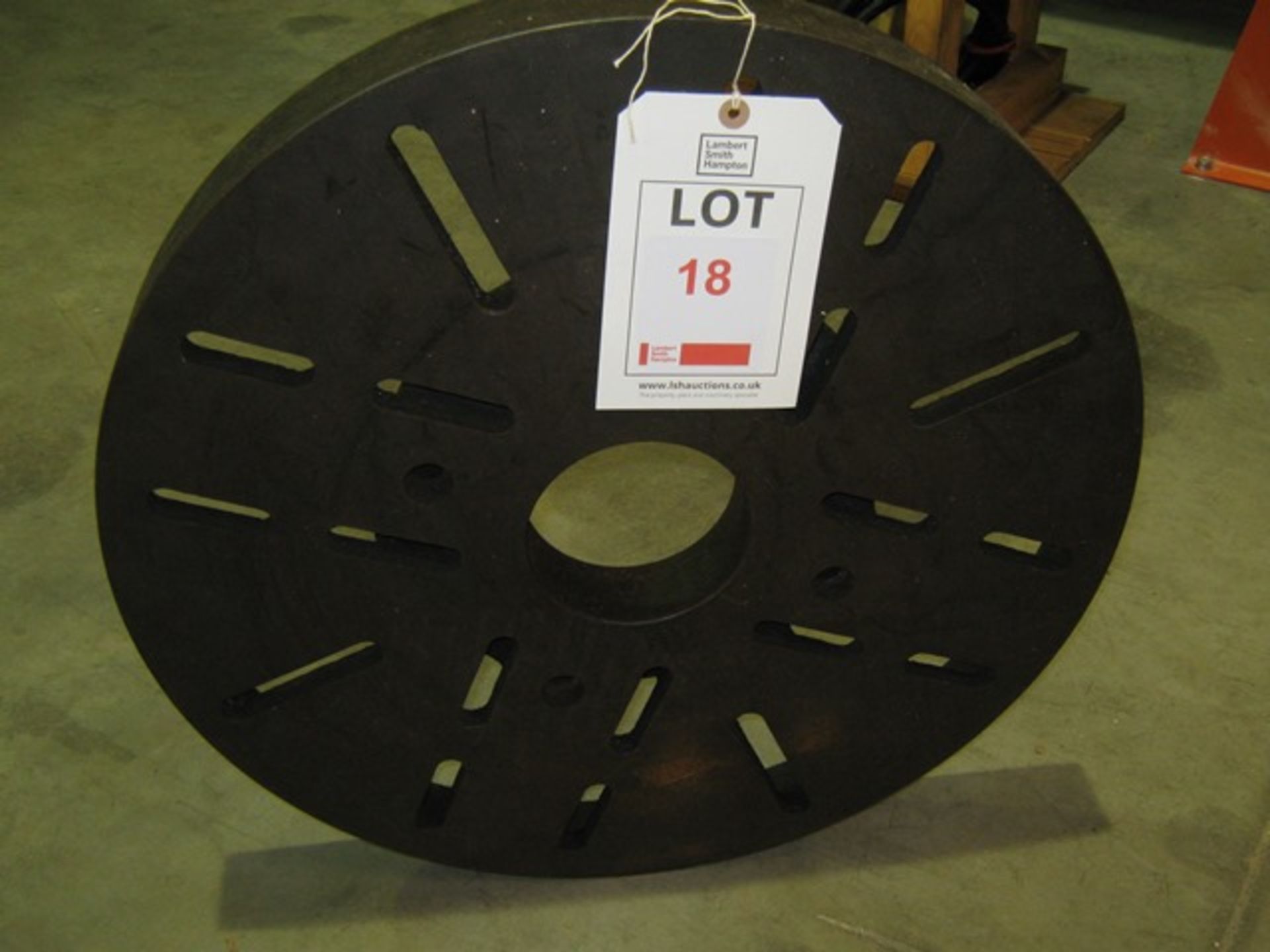 Lathe Face Plate, 22"diameter