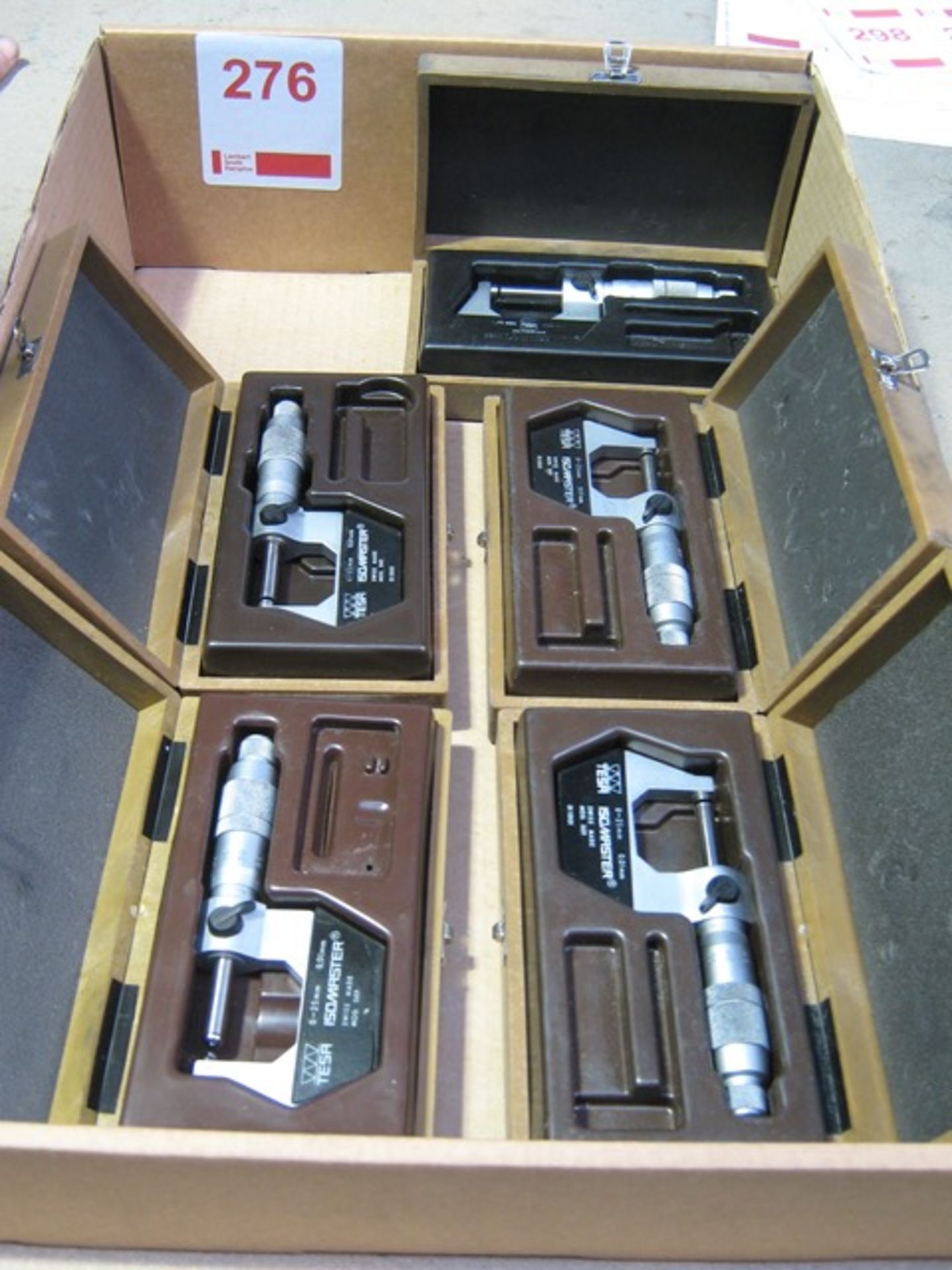 5 x Tesa Micrometers, 25-50mm