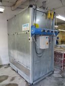 Tecnoimpianti Engineering C5020 dry suction 2m dust extraction wall unit, 290kg s/n 038/15 (2015). A