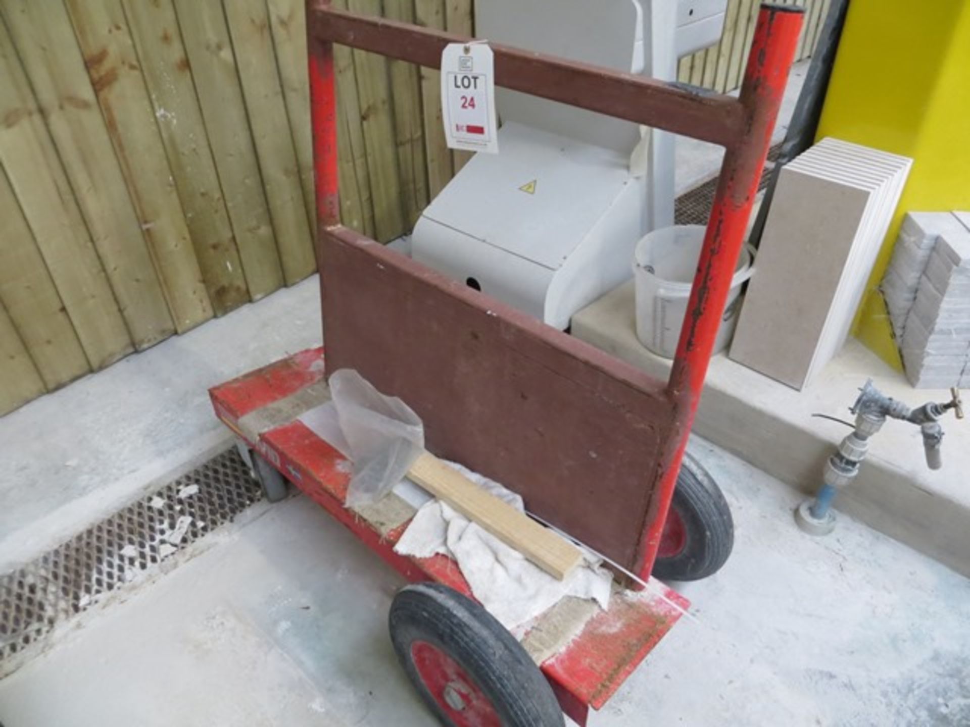 Mobile Marble Slab Trolley